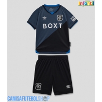 Camisa de time de futebol Rangers Replicas 3º Equipamento Infantil 2025-26 Manga Curta (+ Calças curtas)